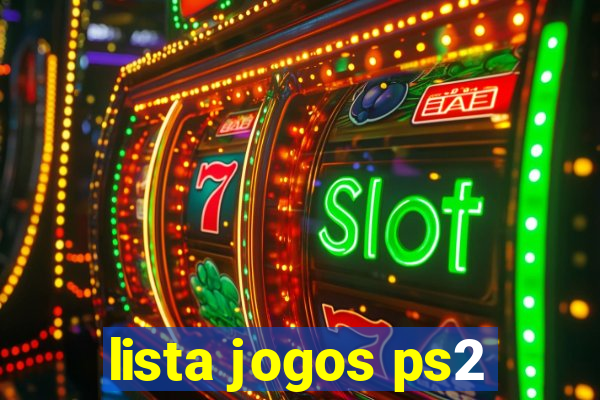 lista jogos ps2